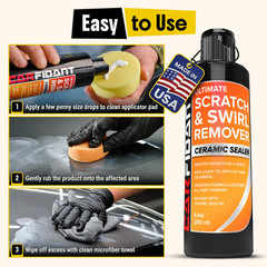 Scratch Repair and Swirl Remover – Car Paint Scratch Remover & Restorer Kit with