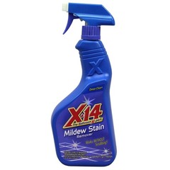 X-14 Mildew Stain Remover 32oz Deep Cleaning Spray Works Without Scrubbing