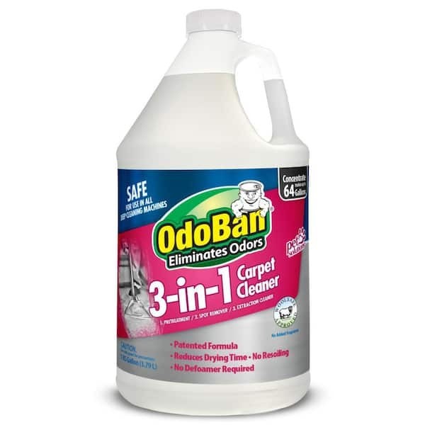 NEW 1 Gal. 3-In-1 Carpet Cleaner Concentrated Carpet Cleaning Solution Fast Dry