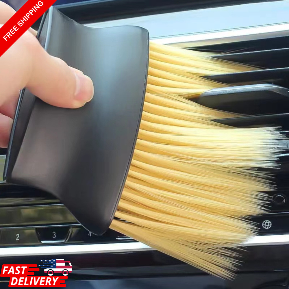 Car Interior Sweeping Dust Soft Brush Car Wash Tool Artifact Car Interior Gap