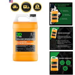 Orange Degreaser – Citrus-Based Car Cleaner for Oil, Grease, Grime & Adhesive…