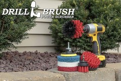 Drillbrush Scrub Brush – Drill Scrub Brush Attachment 7- Stone Cleaning – Deep