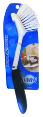 3 Pack 235083 Plastic Dish And Sink Scrub Brushes 8 Inch Long Handle Blue Tools
