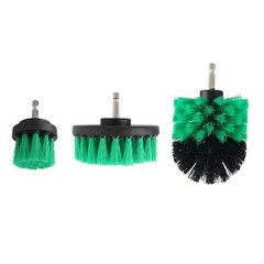 3 PCS Drill Brushes Set Tile Grout Power Scrubber Cleaner Spin Tub Shower Wall
