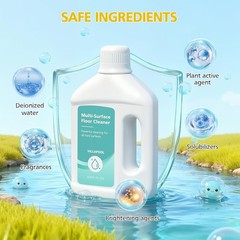 Dreame Floor Cleaning Solution 33.81 Fl Oz Multi Surface Cleaner