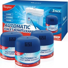 Toilet Bowl Cleaner Bottles, 3 Pack, Long-Lasting Clean | Bathroom Tank, Prevent