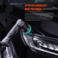 Cordless Mini Polisher, 12V Cordless Multi Polisher, Micro Cordless Scratches…