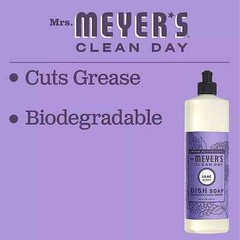 Mrs. Meyers LILAC Scent Liquid DISH SOAP 16 Oz. w/Essential Oils – U Choose Pack