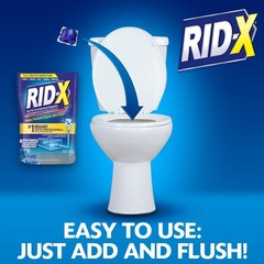 Fast delivery-Rid-X Septic System Powder Pacs – 3.2oz, Toilet Safe, Removes Soil