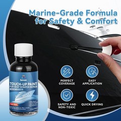 Chip Resistant Marine Topside Touch Up Paint – High-Gloss, 30ml for Boats