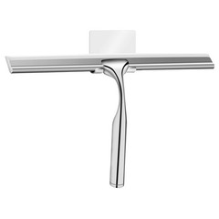 Shower Squeegees Stainless Steel with Self Adhesive Hook Window Squeegees for…
