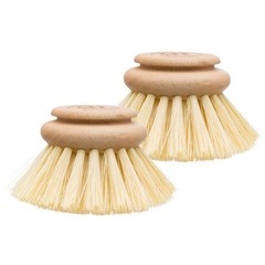 REDECKER Tampico Replacement Head for Dish Brush – Set of 2, 2-inch – Made in…