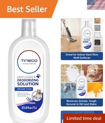 1L 33.8oz, Lavender Scent, Deep Cleaner for Multi-Hard Floors, Compatible wit…