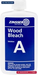 Zinsser Wood Bleach Kit, 2-Step Brightening System, Interior Wood Surfaces | 8oz