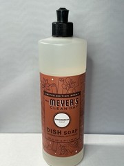 Mrs Meyers Clean Day Dish Soap Limited Edition Gingerbread Scent 16 fl oz – NEW