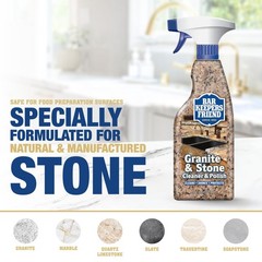 Granite Stone Cleaner Polish Countertop Multi Surface Kitchen Cleansing Liqui…