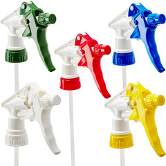 Chemical Resistant Spray Head Set for Auto Detailing and Cleaning – 5 Pack