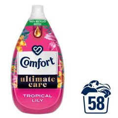 Comfort Ultimate Care Fabric Conditioner Tropical Lily 58 Washes PACK OF 2