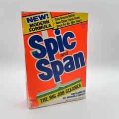 Vintage 1987 GIANT SIZE Spic and Span Multi-Purpose Cleaner Concentrated Powder