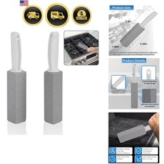 Cleaning Pumice Stone for Stove Grates – 2 Pack to Remove Water Rings and Stains