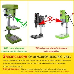 Square Hole Drill Bit Adapter For Drill Machine Accessory Easy Installation And