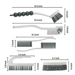 CN1ST 6 PCS Cleaning Brush, Scrub Brush Set for Kitchen and Bathroom Househol…