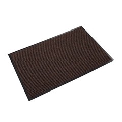 Crwon NR0035BR 36″ x 60″ Polypropylene Needle Rib Wipe and Scrape Mat – Brw New