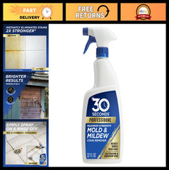 Mold & Mildew Stain Remover Spray | Instant Scrub-Free Cleaner | 32 Fl Oz