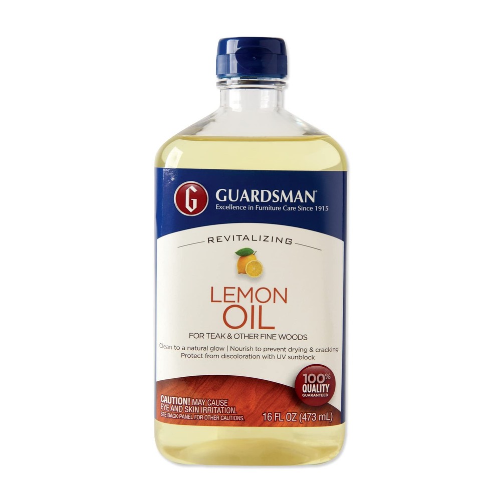 Guardsman Revitalizing Lemon Oil | Teak 16 Fl Oz (Pack of 1), Scent