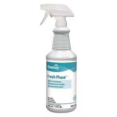 Diversey 3027188 Fabric Freshener, 32 Oz Spray Bottle, Liquid, Fresh, Clear, 12