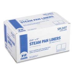 AmerCareRoyal SPL2417 17″x 23.5″ Steam Pan Liners w/ Twist-Ties – Clr 250/CT New