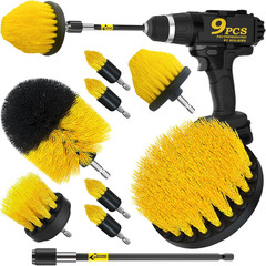 9Pack Drill Brush ，All Purpose Drill Brush with Extend Attachment for Bathroom S