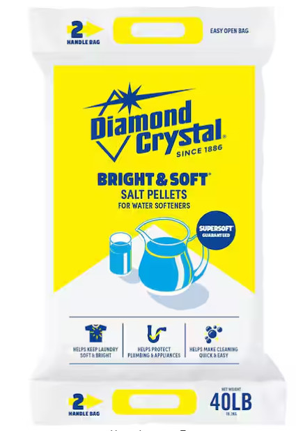 40 lbs. Bright and Soft Water Softener Salt Pellets