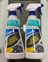 (2-Pk) CARBONA OVEN GRILL CLEANER FUME-FREE Tough Acting Grease Grime Remover