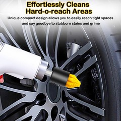 4Pcs Drill Brush Attachment Set Power Scrubber For Tile Grout Car Cleaning Kit