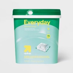 Everyday Dishwasher Detergent Value Pack – 49.44oz/78ct
