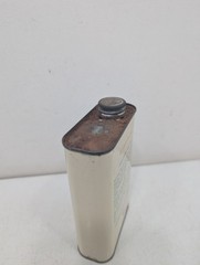 Vintage Electrolux Vacuum Tile Floor Wax Polish Tin Can Advertising Bottle