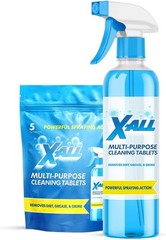 X-ALL Multi-Purpose Cleaner – Spray Bottle and 5x Cleaning Tablets