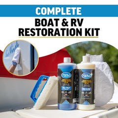Poli Glow Basic Kit — Complete Fiberglass Restorer for Boats and RVs and More. E