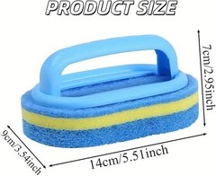Thickened Blue Model Set Product, MultiFunctional Handheld Cleaning Sponge Br…