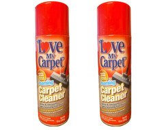 Pack of 2 – Love My Carpet Foaming Carpet Cleaner, 12 oz, Self-Cleaning Formula
