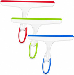 Shower Squeegee Cleaner for Glass Doors Tiles Mirrors Windows