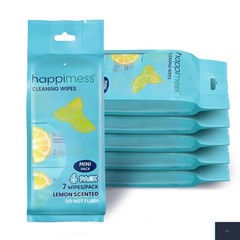 Cleaning Wipes Fresh Lemon Multi-Surface Bleach Free 252 Count 36 Packs