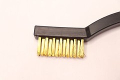 Single-Ended Gun Cleaning Brush Brass Black 7″ 4127000