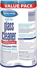 Sprayway Glass Cleaner 19 Ounce Streak Free Shine 19oz Each (Choose Pack)