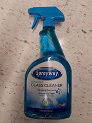 Sprayway Glass Cleaner Spray Ammonia Free Clinging Formula Streak-Free 32 fl oz