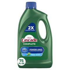 Complete Dishwasher Detergent Liquid Gel, Dish Detergent, Dish Soap, 75oz