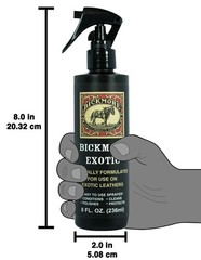 Exotic Leather Cleaner & Conditioner for All Skins – 8 Fl Oz (Pack of 2)