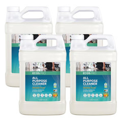 Ecos Pro Pl9706/04 All Purpose Cleaner, Jug, 1 Gal, Orange, 4 Pk