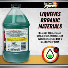 Septic Shock – Septic Tank Treatment, Drain Cleaner Liquid Clog Remover for Sept